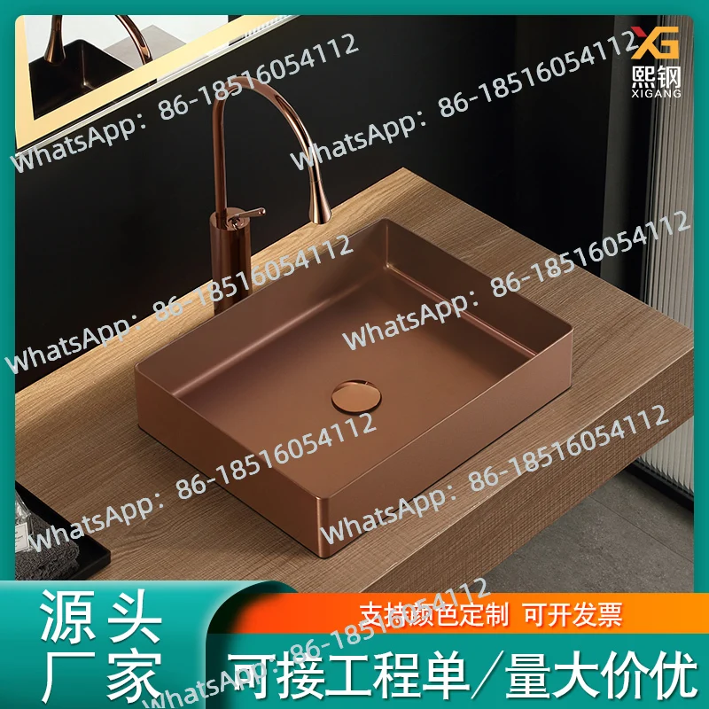 Квадратный умывальник из нержавеющей стали 304, розовое золото, барная раковина, одинарная раковина, светильник для ванной комнаты, роскошный умывальник
Квадратный умывальник из нержавеющей стали 304, розовое золото, барная раковина, одинарная раковина, светильник для ванной комнаты, роскошный умывальник