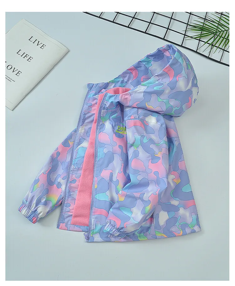 Children Hooded Cartoon Girls Jacket Warm Fleece Lined Zip Outwear School Kids Boys Outfit Top XMP99 Spring Autumn Waterproof 
Children Hooded Cartoon Girls Jacket Warm Fleece Lined Zip Outwear School Kids Boys Outfit Top XMP99 Spring Autumn Waterproof