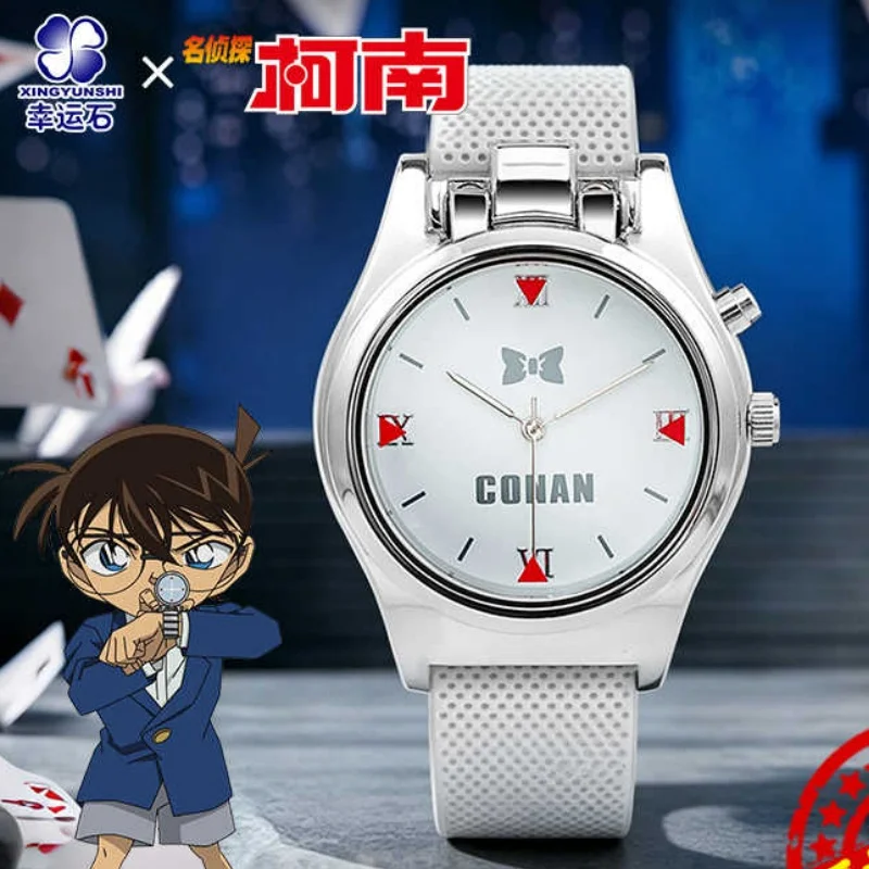 Detective Conan Flip Quartz Watch, Classic Anime Peripheral, White Flip Design Collectible Watch for Fans
Detective Conan Flip Quartz Watch, Classic Anime Peripheral, White Flip Design Collectible Watch for Fans