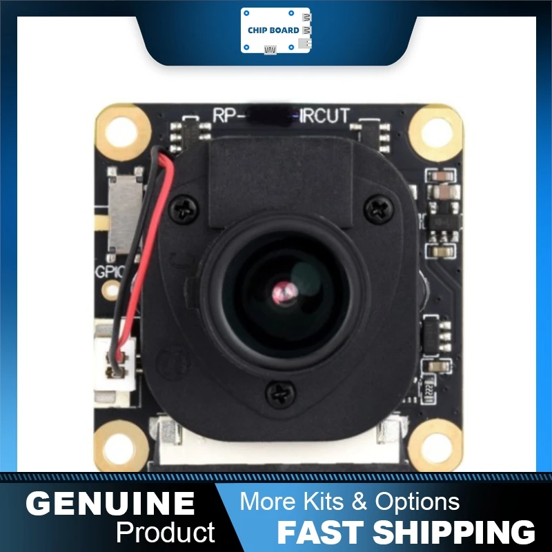 Waveshare IMX291 2MP IR-CUT Camera, 83 Degree FOV Fixed Focus, Rolling Shutter for Raspberry Pi
Waveshare IMX291 2MP IR-CUT Camera, 83 Degree FOV Fixed Focus, Rolling Shutter for Raspberry Pi