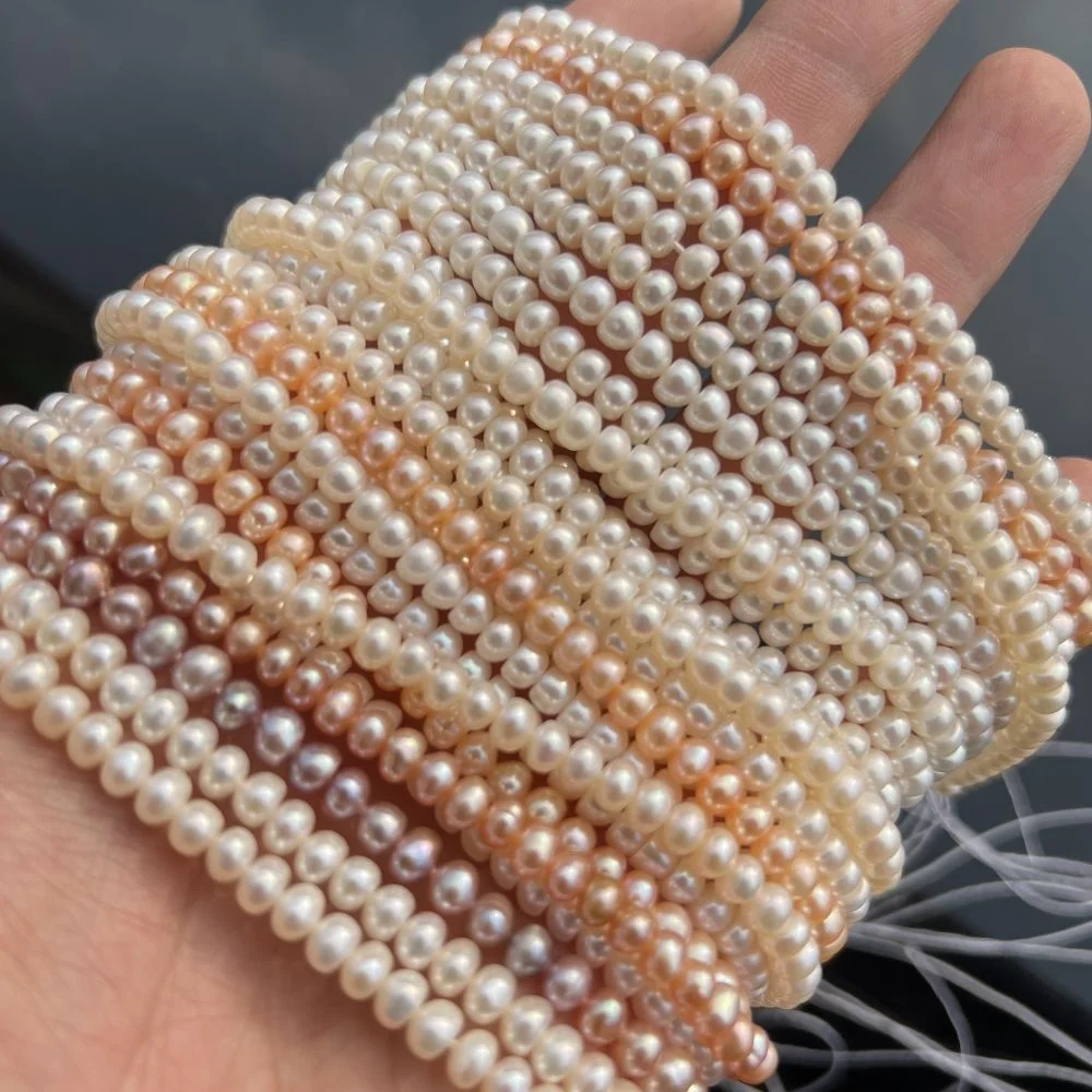 4-5mm high quality 100% real natural fresh water pearls strand Button bread natural pearl strand necklace white colors
4-5mm high quality 100% real natural fresh water pearls strand Button bread natural pearl strand necklace white colors