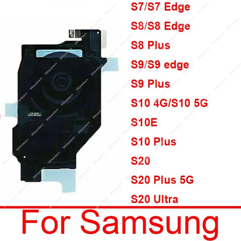Гибкий кабель для беспроводной зарядки антенны NFC для Samsung S7 S8 S9 S10 S10e S20 Edge S20 Plus 4G 5G катушка чип зарядного устройства Запчасти
Гибкий кабель для беспроводной зарядки антенны NFC для Samsung S7 S8 S9 S10 S10e S20 Edge S20 Plus 4G 5G катушка чип зарядного устройства Запчасти