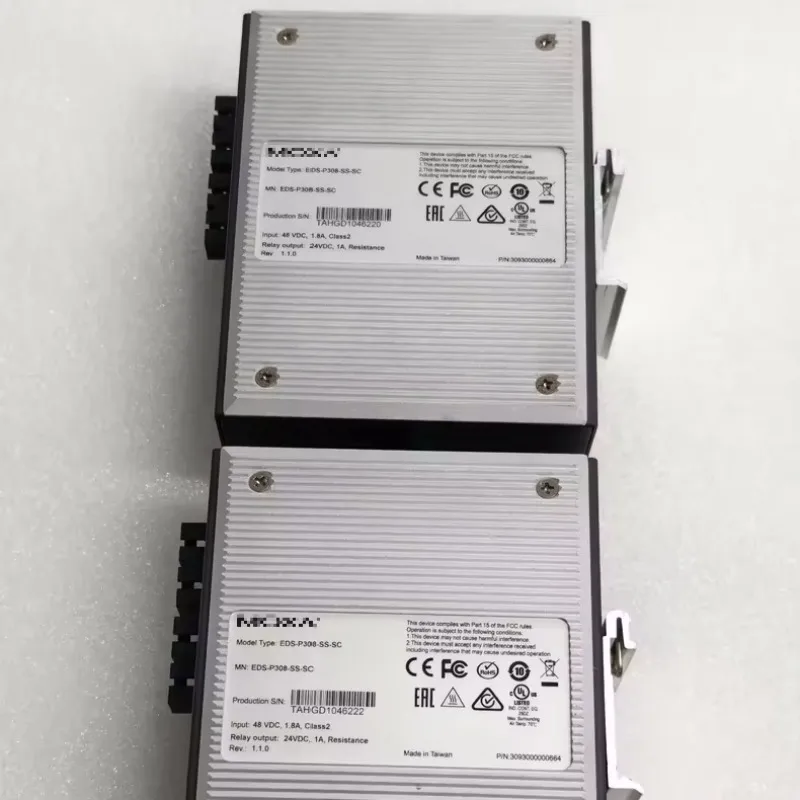 EDS-P308-SS-SC 8-Port Industrial Unmanaged PoE Ethernet Switch with SC Fiber Uplink
EDS-P308-SS-SC 8-Port Industrial Unmanaged PoE Ethernet Switch with SC Fiber Uplink