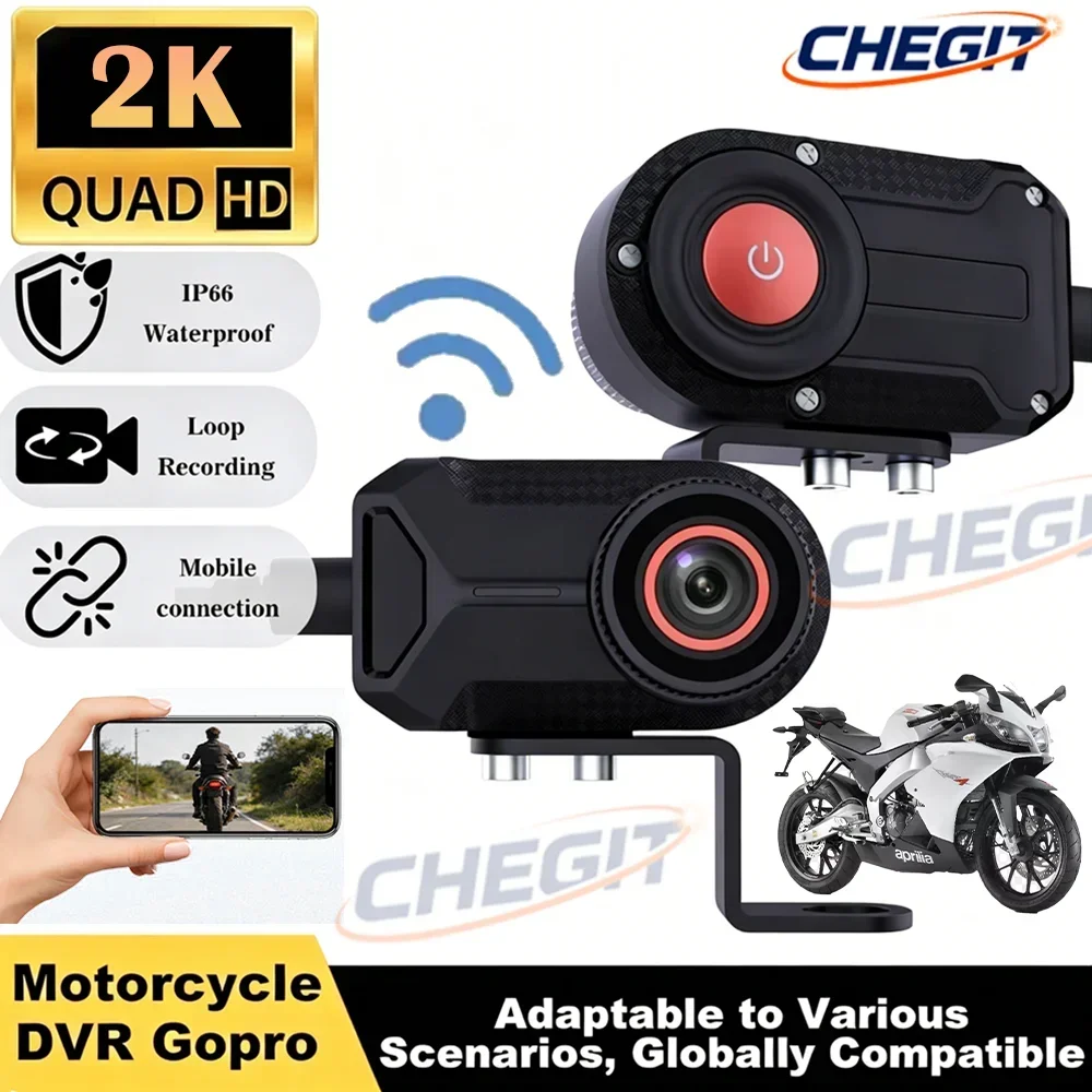 New 2K 30fps Motorcycle Front Camera Driving Dash Cam DVR Camcorder Mountain Electric Bike Bicycle Motorcycl Camera Outdoor
New 2K 30fps Motorcycle Front Camera Driving Dash Cam DVR Camcorder Mountain Electric Bike Bicycle Motorcycl Camera Outdoor