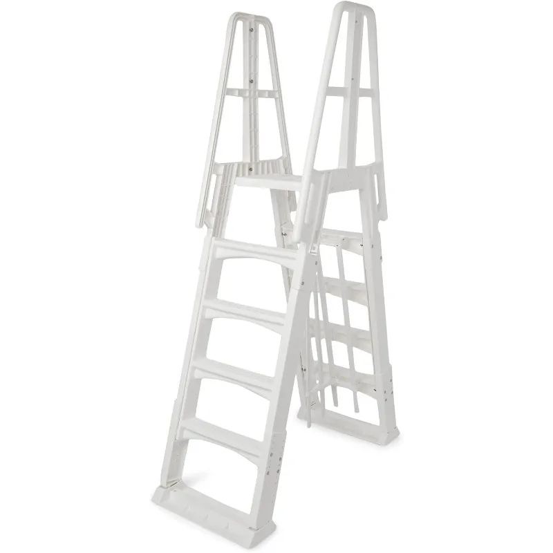 Vinyl Works SLA A-Frame 48 to 56 Inch Adjustable Above Ground Swimming Pool Ladder Entry System with Slide Lock Barrier,Handrail
Vinyl Works SLA A-Frame 48 to 56 Inch Adjustable Above Ground Swimming Pool Ladder Entry System with Slide Lock Barrier,Handrail