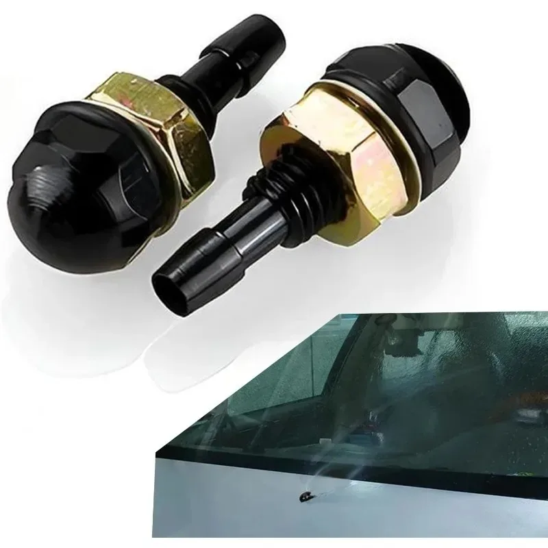 1 Set Auto Wiper Jet Nozzle Fan-Shaped Universal Car Cleaning Front Windshield Water Sprayer Washer Bonnet Nice
1 Set Auto Wiper Jet Nozzle Fan-Shaped Universal Car Cleaning Front Windshield Water Sprayer Washer Bonnet Nice