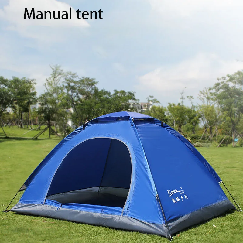 2-3 person manual single-layer indoor double tent outdoor sun protection camping tent, outdoor beach manual tent park tent
2-3 person manual single-layer indoor double tent outdoor sun protection camping tent, outdoor beach manual tent park tent