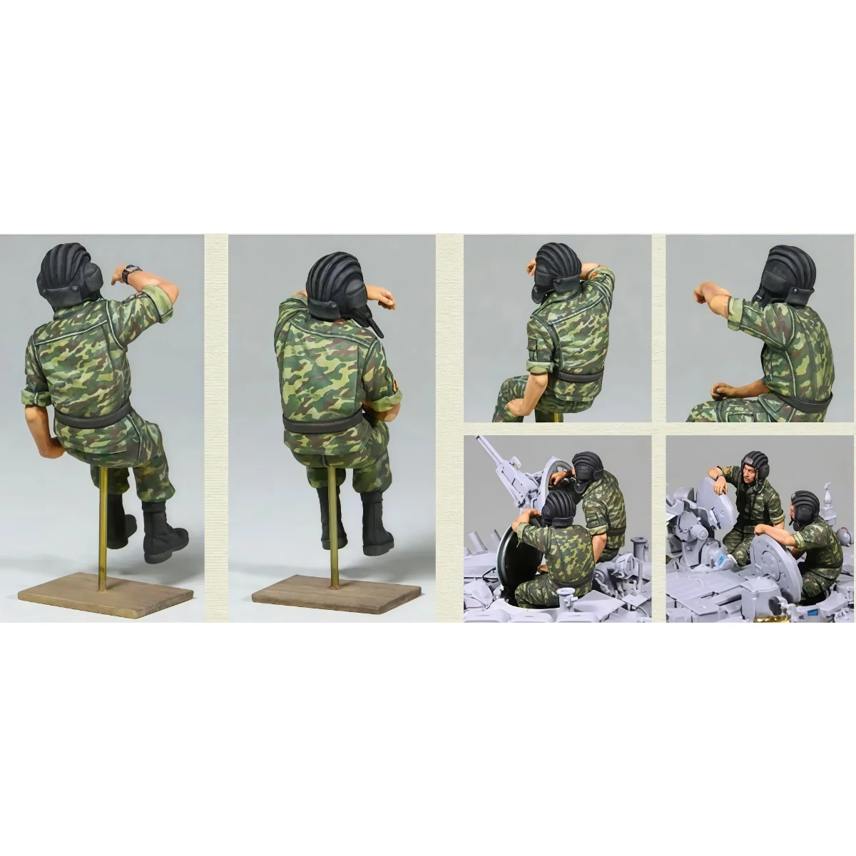 Комплект неокрашенной модели из смолы 1/35, военная тема, современный главный боевой экипаж в разобранном виде и неокрашенный GK
Комплект неокрашенной модели из смолы 1/35, военная тема, современный главный боевой экипаж в разобранном виде и неокрашенный GK