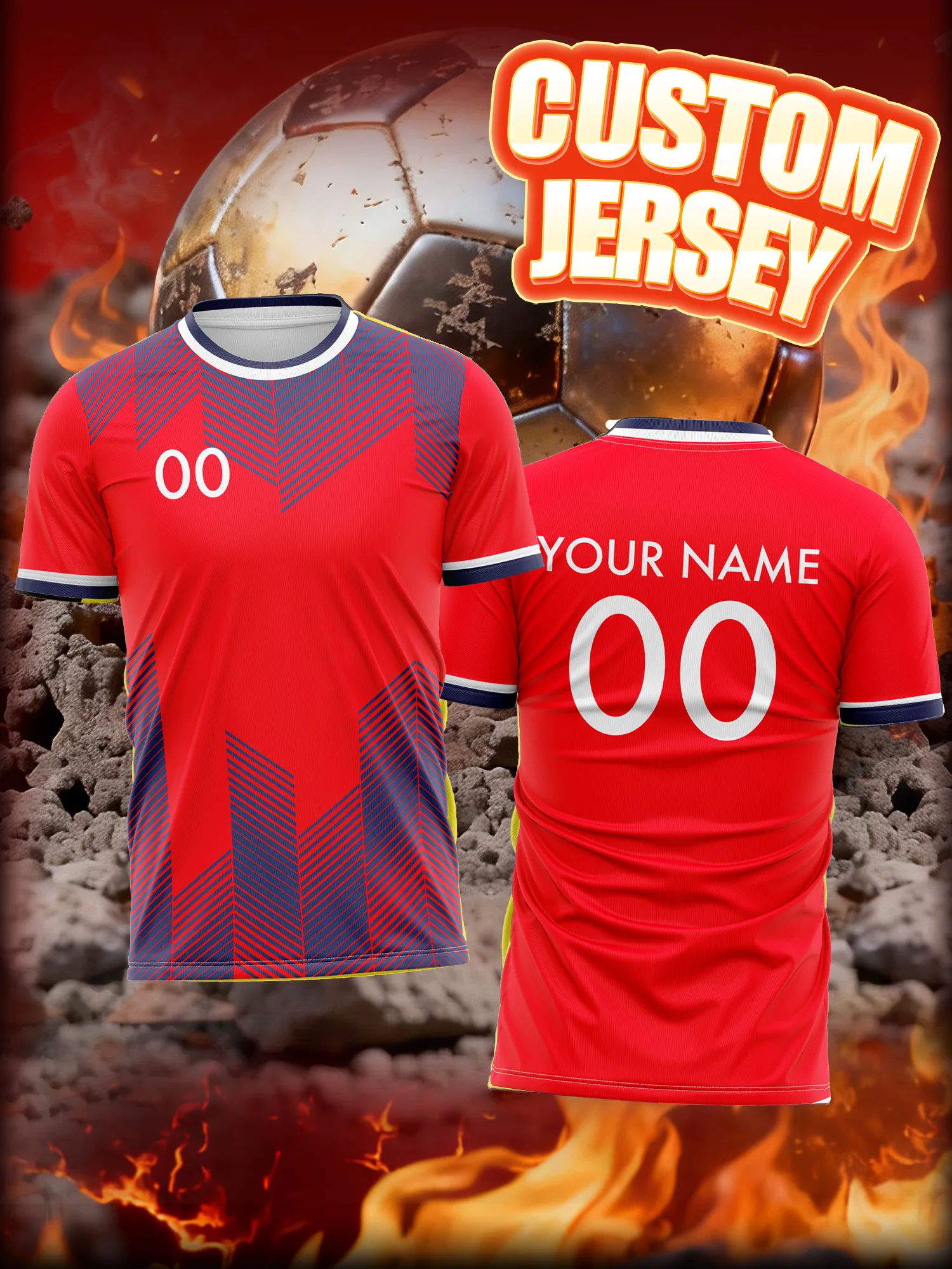 Custom Image Number Name Soccer Jersey,Coaches Training Shirt,Custom Logo Breathable Staff Football Gear
Custom Image Number Name Soccer Jersey,Coaches Training Shirt,Custom Logo Breathable Staff Football Gear