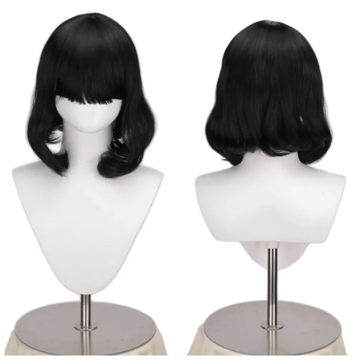 Unisex Black Straight Flip in Short Full Bang Realistic Halloween Cosplay Bob Synthetic Wig with Bangs Lord Farquaad Wigs
Unisex Black Straight Flip in Short Full Bang Realistic Halloween Cosplay Bob Synthetic Wig with Bangs Lord Farquaad Wigs