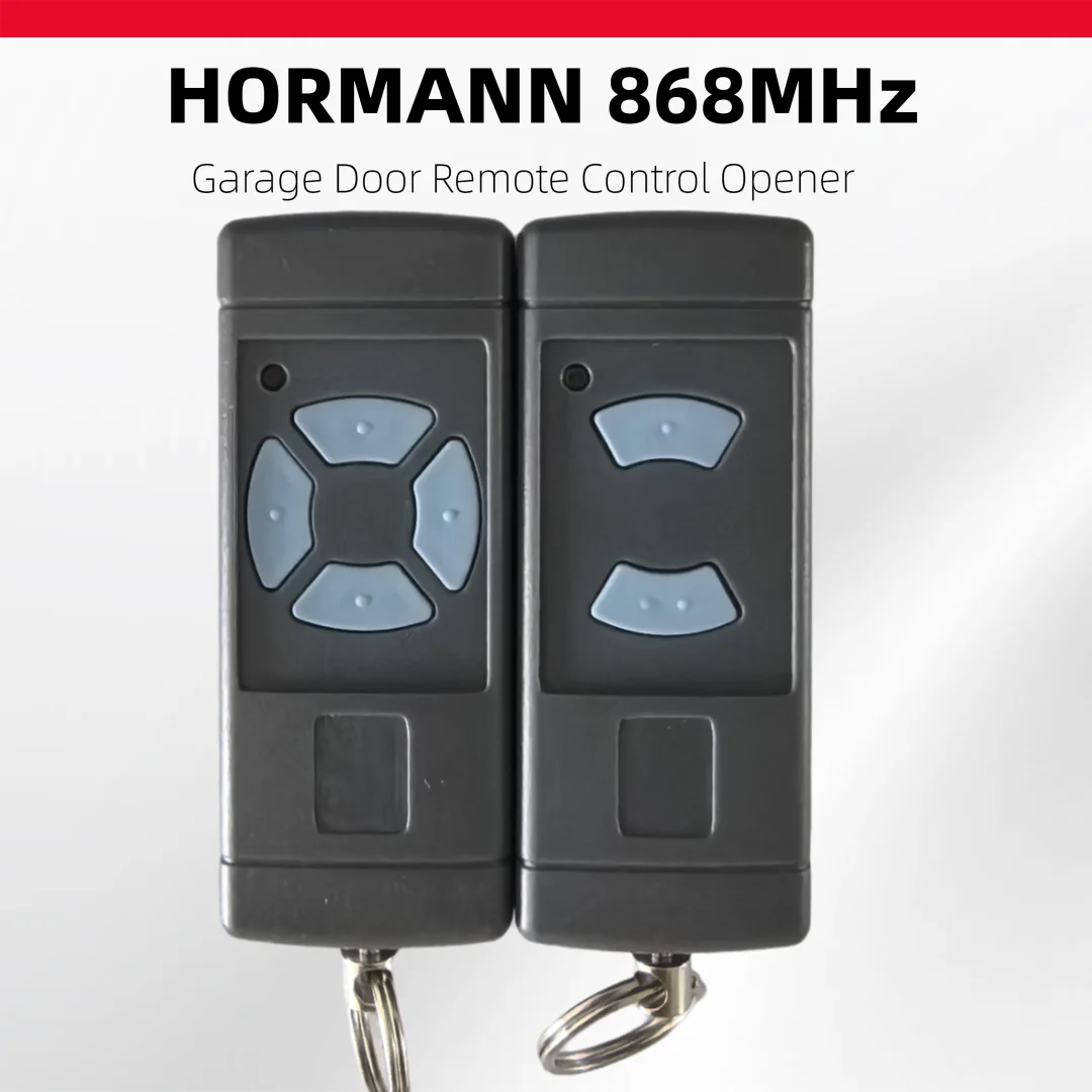 HORMANN HSM4 HSM2 HSE4 HSE2 HS2 HS4 Garage Door Remote Control 868MHz Handheld Transmitter Keychain