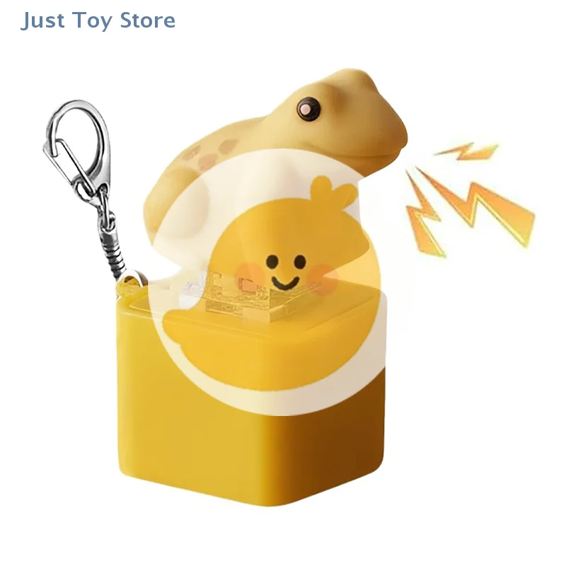 1Pc Coquí Button Keychain With Realistic Sound & LED Light Puerto Rico Souvenir Birthday Gift Cute Stress Relief Toy For Kids
1Pc Coquí Button Keychain With Realistic Sound & LED Light Puerto Rico Souvenir Birthday Gift Cute Stress Relief Toy For Kids