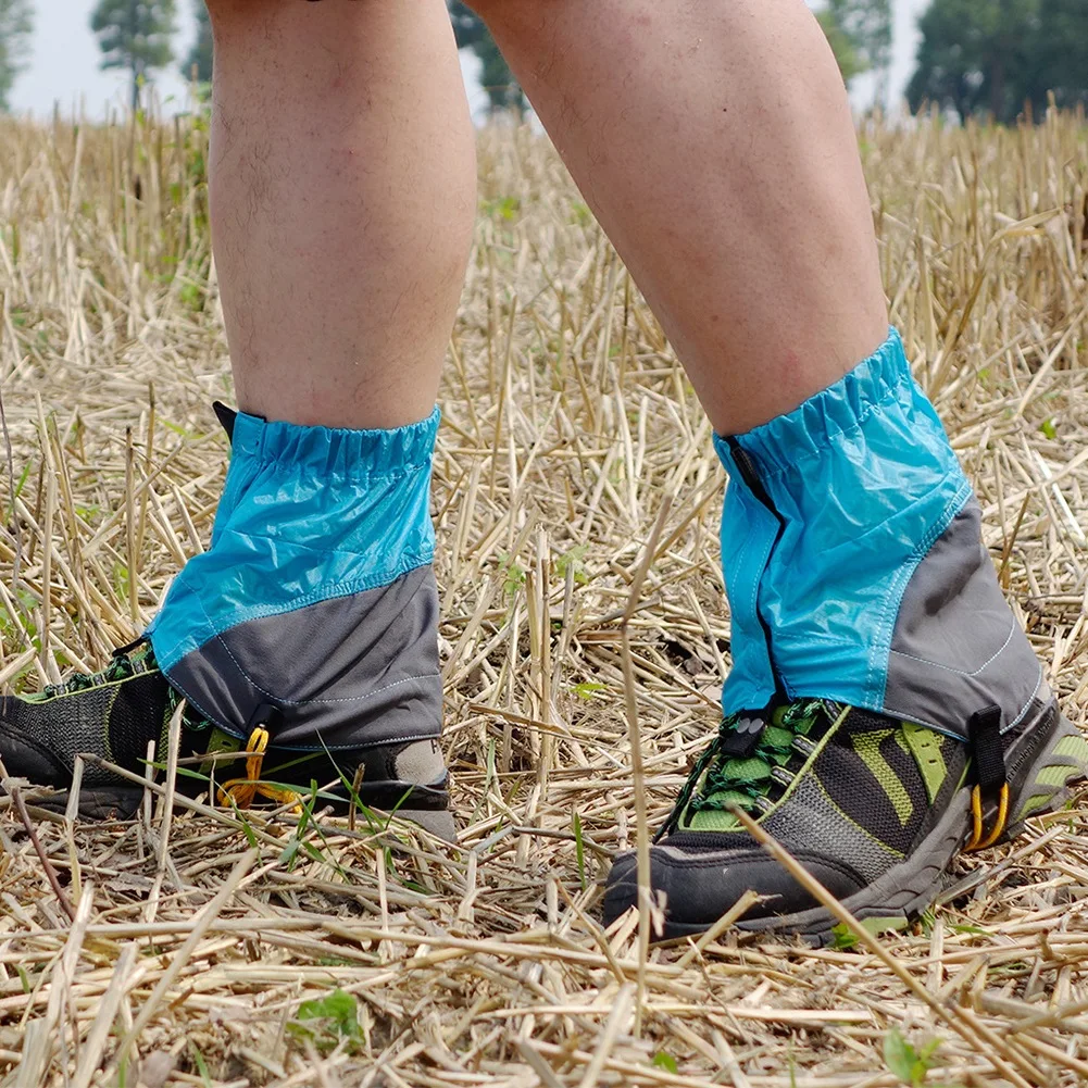 For Walking camping hiking Gaiters 1 Pair Waterproof Webbing Sole Buckle Multiple Colors Outdoor 20D Silicon Coated Cloth
For Walking camping hiking Gaiters 1 Pair Waterproof Webbing Sole Buckle Multiple Colors Outdoor 20D Silicon Coated Cloth