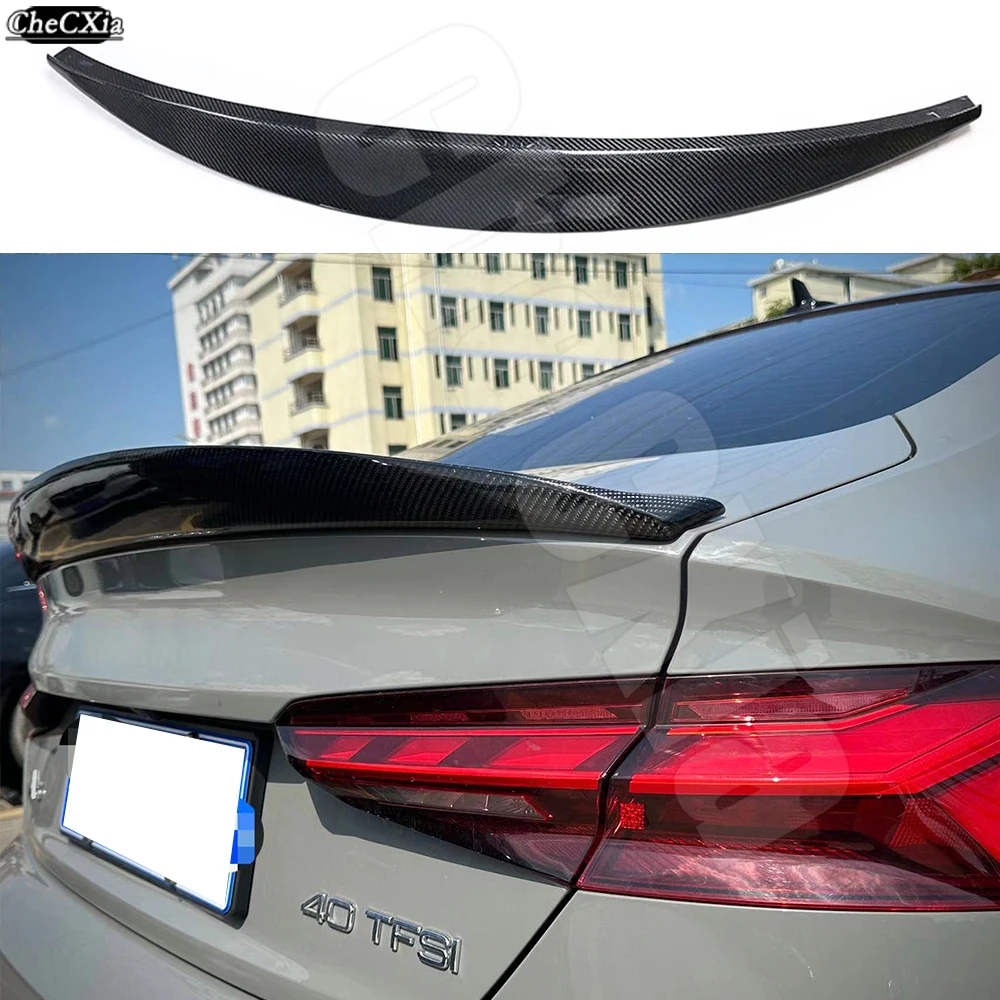 Spoiler Wings For Audi A5 S5 RS5 2017-2024 4Doors HK Style Carbon Fiber Rear Trunk Spoiler Tail Wing Car Exterior Accessories
Spoiler Wings For Audi A5 S5 RS5 2017-2024 4Doors HK Style Carbon Fiber Rear Trunk Spoiler Tail Wing Car Exterior Accessories