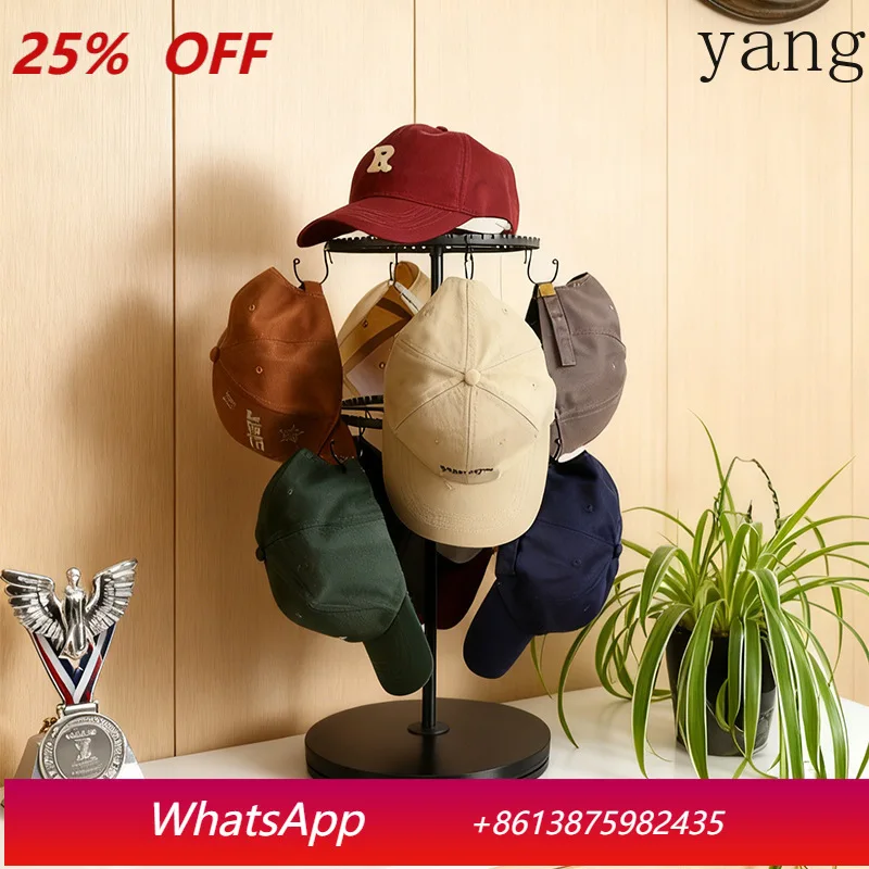 YJQ rotating vertical hat storage rack three-layer wrought iron storage display rack large-capacity baseball cap
YJQ rotating vertical hat storage rack three-layer wrought iron storage display rack large-capacity baseball cap