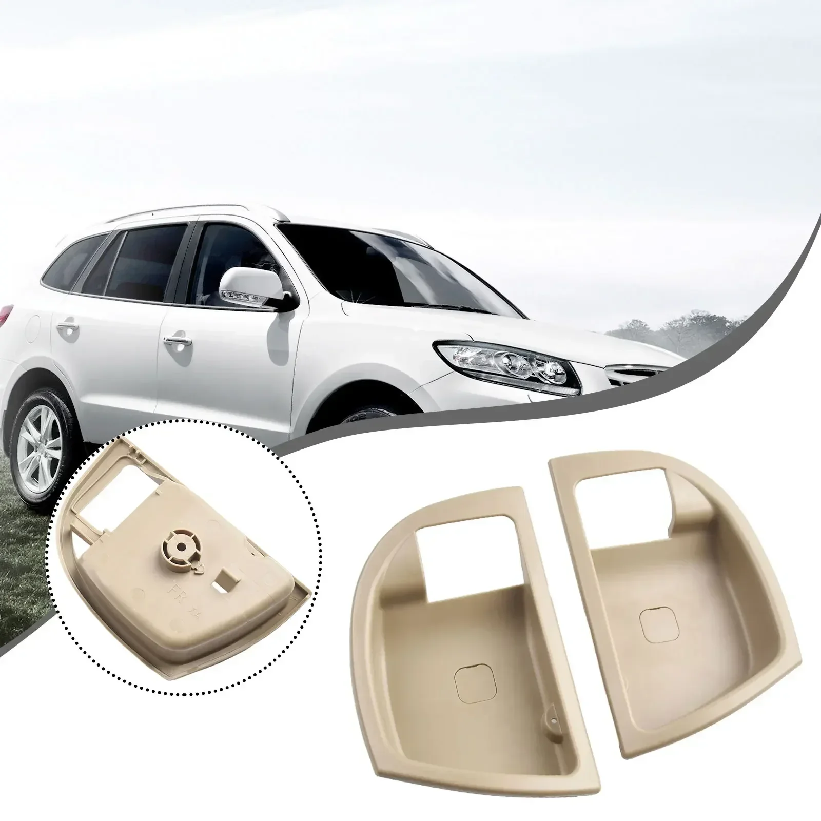 1Pair Car Front Inner Inside Interior Door Handle Cover For Hyundai Santa Fe 2007-2012 ABS Beige Interior Door Handle Cover
1Pair Car Front Inner Inside Interior Door Handle Cover For Hyundai Santa Fe 2007-2012 ABS Beige Interior Door Handle Cover