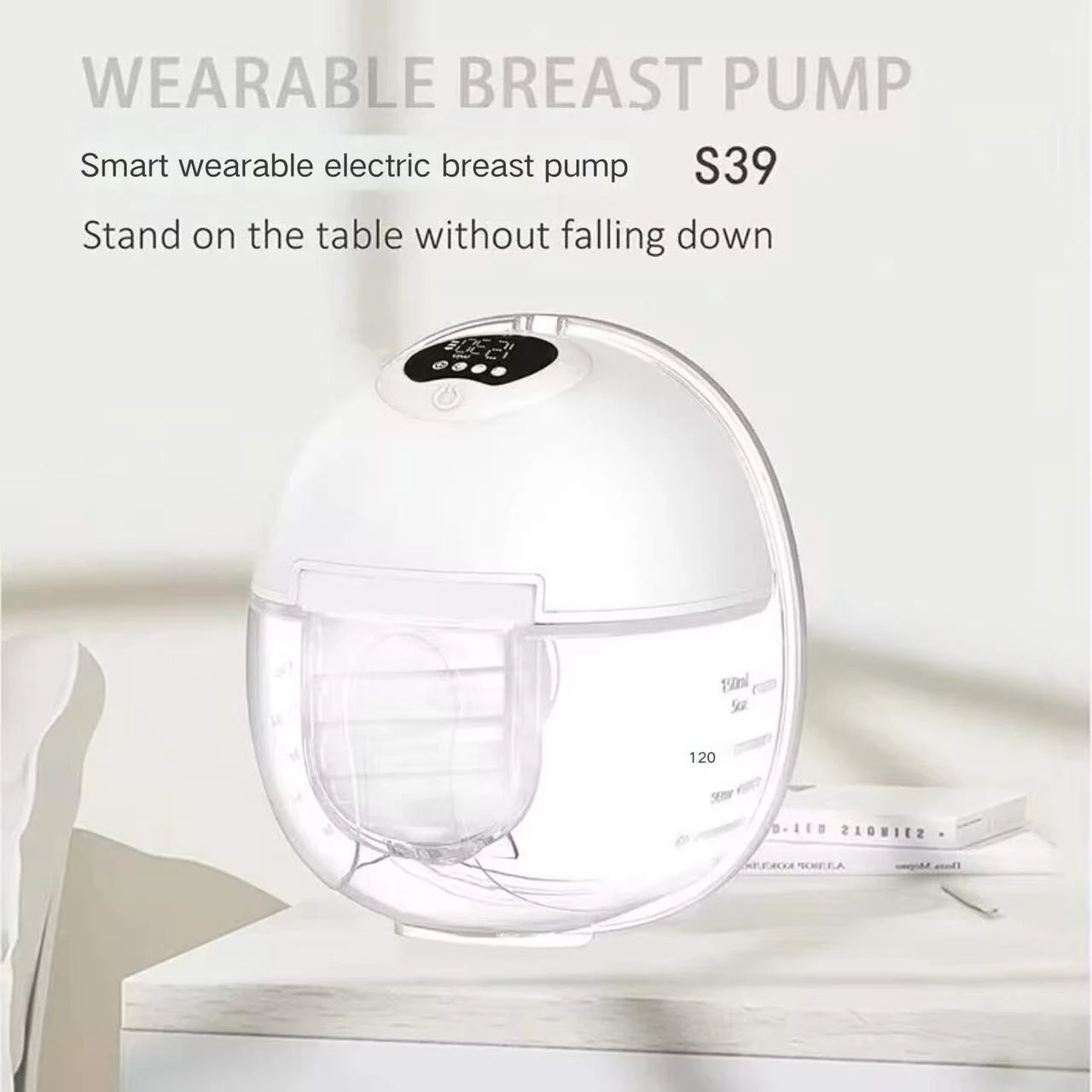 4 Modes, 12 Levels, BPA Free Silicon and PP Materials, Portable Wearable Electric S39 Breast Pump
4 Modes, 12 Levels, BPA Free Silicon and PP Materials, Portable Wearable Electric S39 Breast Pump