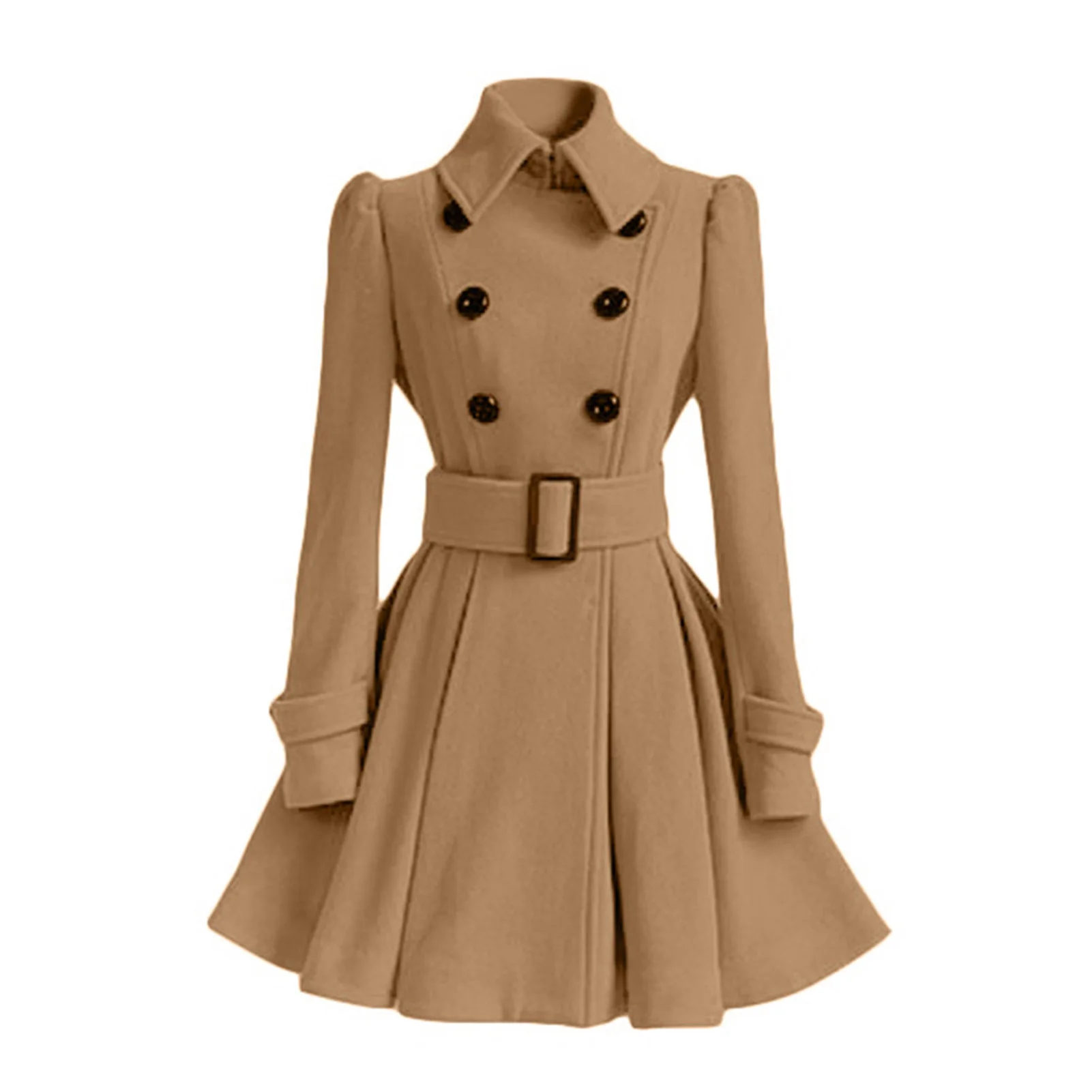 Vintage Fashion Felt Trench Coat Double-Breasted Jacket Outwear Gift For Your Mohter
Vintage Fashion Felt Trench Coat Double-Breasted Jacket Outwear Gift For Your Mohter