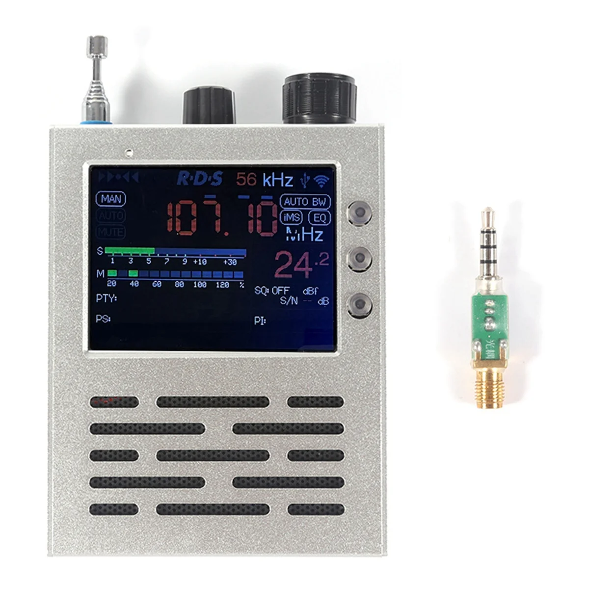 T06C-приемник TEF6686 RDS Полнодиапазонный FM/MW/коротковолновый HF/LW Многофункциональный удобный радиоприемник
T06C-приемник TEF6686 RDS Полнодиапазонный FM/MW/коротковолновый HF/LW Многофункциональный удобный радиоприемник