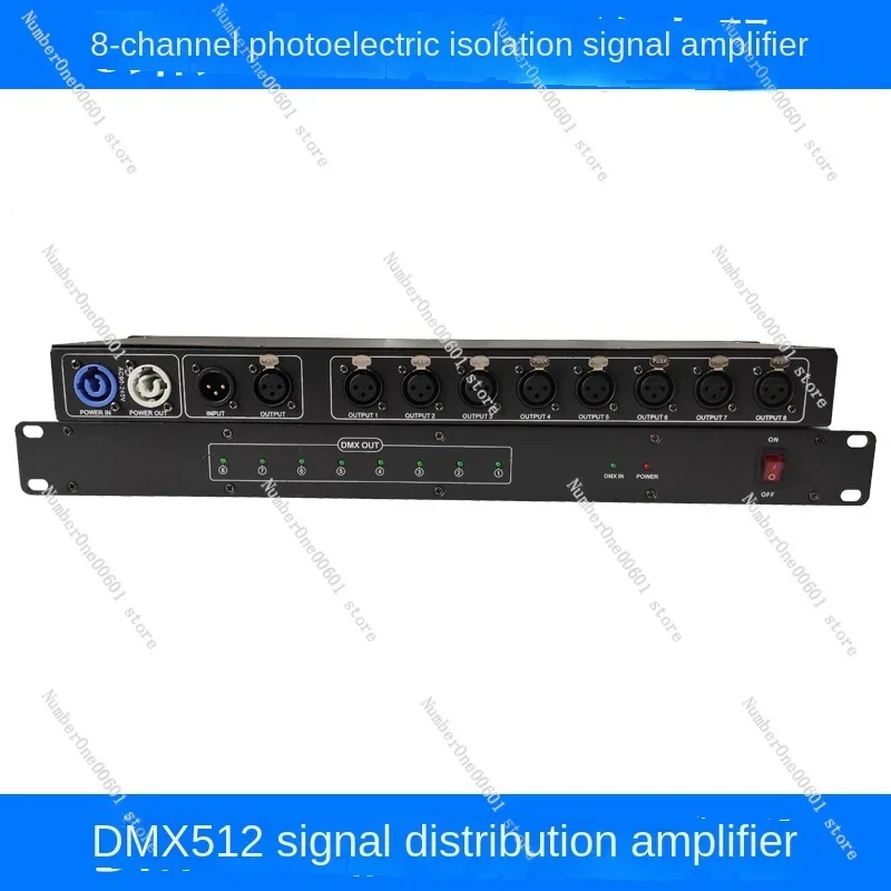 DMX512 8-канальная оптоэлектронная изоляция, усиление усиления, распределитель, усиление сигнала, сценическое освещение
DMX512 8-канальная оптоэлектронная изоляция, усиление усиления, распределитель, усиление сигнала, сценическое освещение