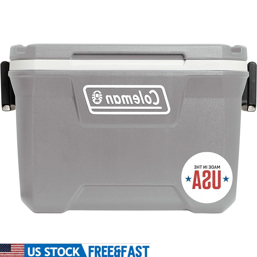 Insulated Portable Cooler Durable Leak-Proof Design Keeps Ice Up to 5 Days Ideal Camping Outdoor Activities
Insulated Portable Cooler Durable Leak-Proof Design Keeps Ice Up to 5 Days Ideal Camping Outdoor Activities