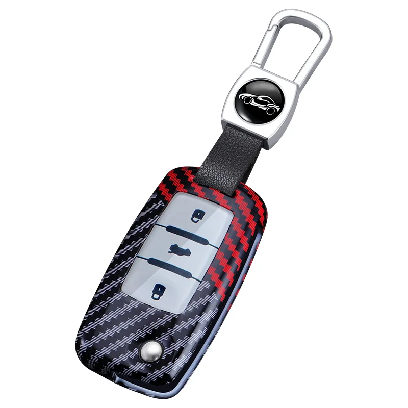 3Buttons Remote Control Key Case Fit for Volkswage Key Fob Stylish Key Protector Black Red Texture Car Key Cover With a Keychain
3Buttons Remote Control Key Case Fit for Volkswage Key Fob Stylish Key Protector Black Red Texture Car Key Cover With a Keychain