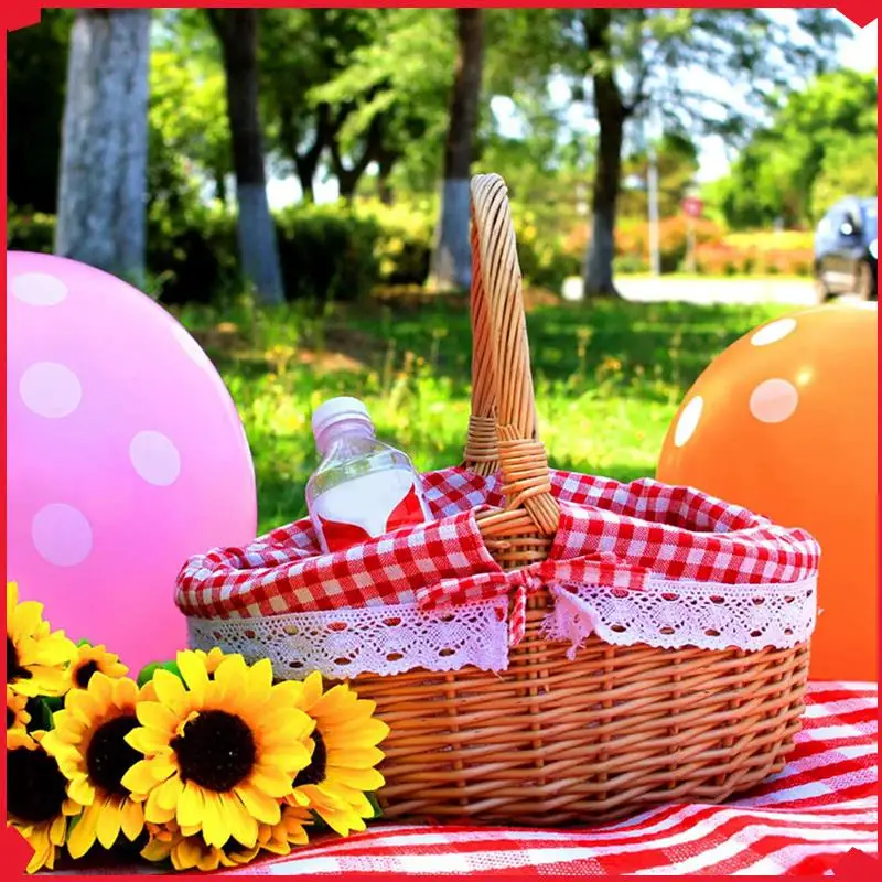 B17B 4X Wicker Basket Gift Baskets Empty Oval Willow Woven Picnic Basket With Handle Wedding Basket Small
B17B 4X Wicker Basket Gift Baskets Empty Oval Willow Woven Picnic Basket With Handle Wedding Basket Small