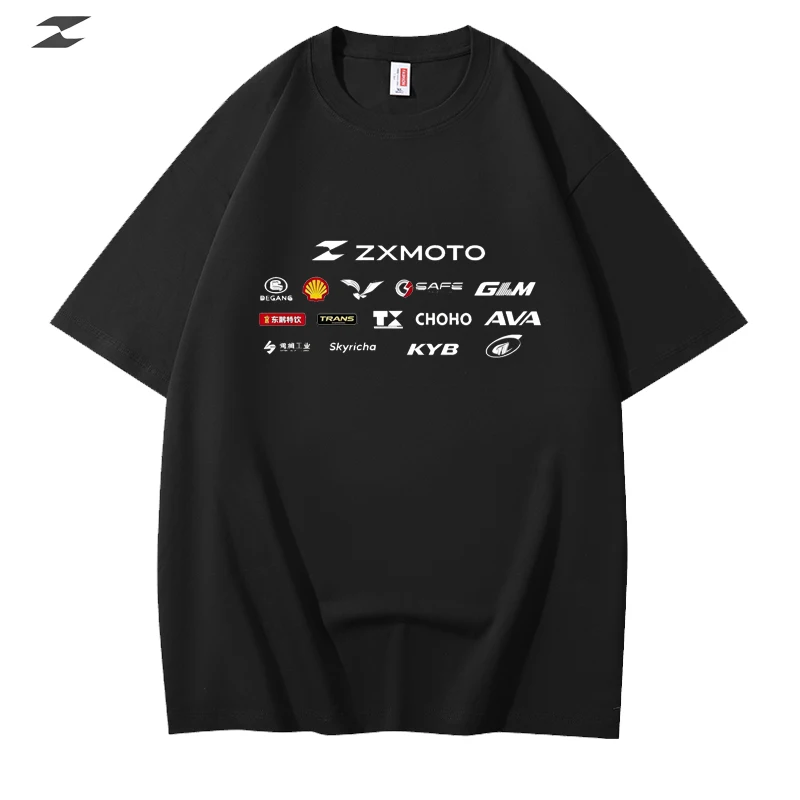 ZX MOTO logo men's summer classic trend T-shirt short sleeve - spring-autumn loose motorcycle riding jacket
ZX MOTO logo men's summer classic trend T-shirt short sleeve - spring-autumn loose motorcycle riding jacket