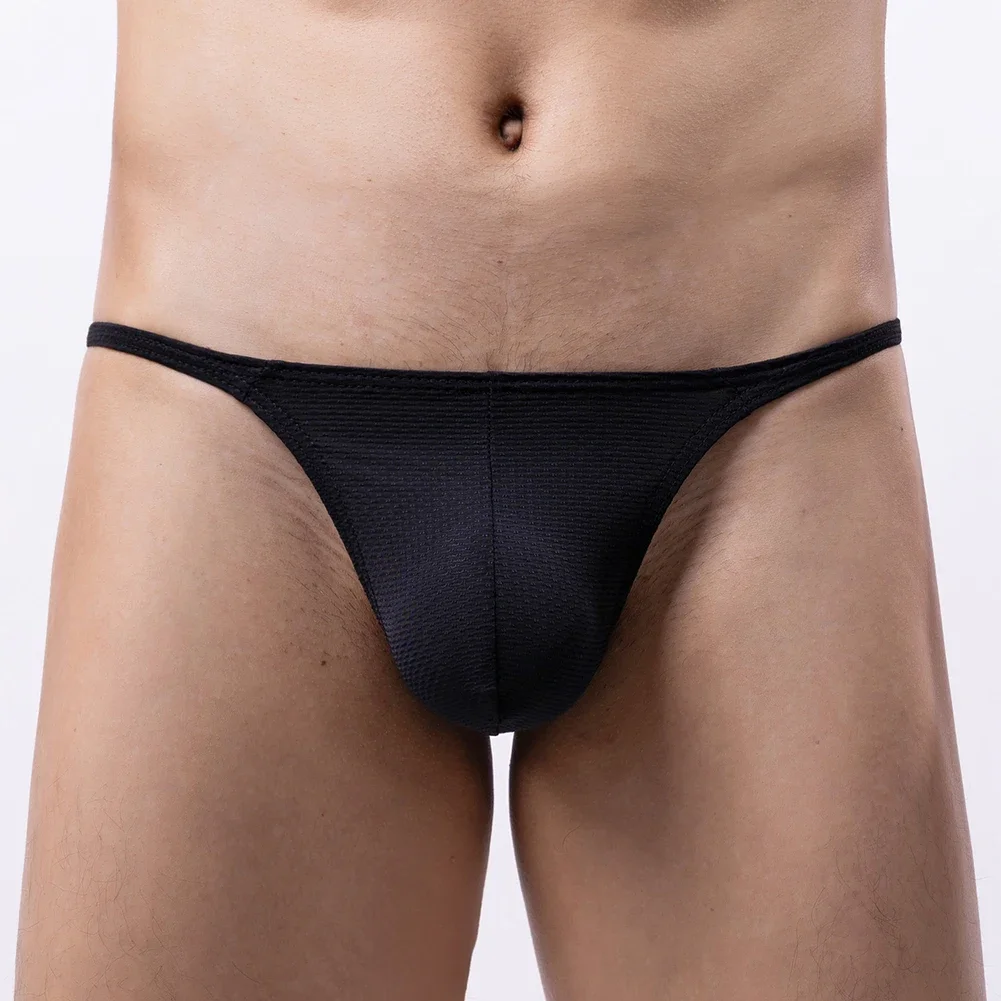 1pc Men's T-Back G-Strings Thongs Solid Color Bikini Briefs Underwear Low Waist U-Convex Pouch Man Panties Underpants
1pc Men's T-Back G-Strings Thongs Solid Color Bikini Briefs Underwear Low Waist U-Convex Pouch Man Panties Underpants