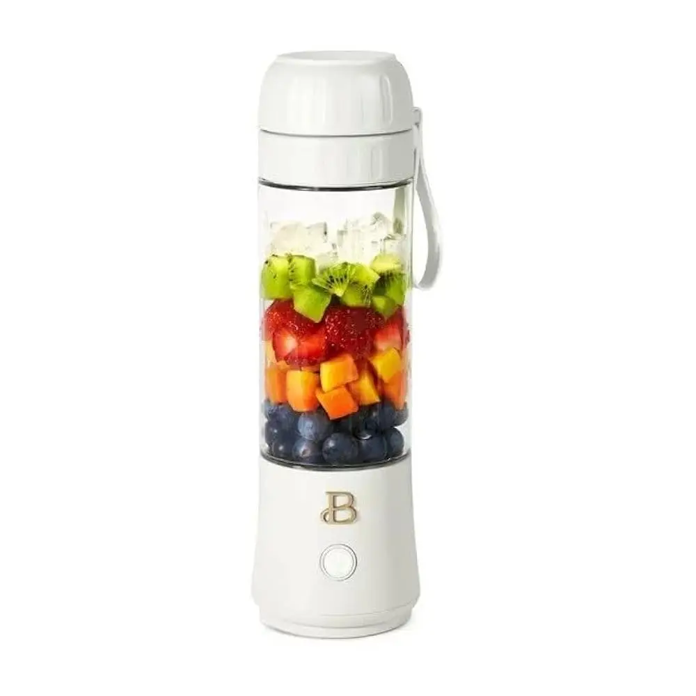 Beautiful Portable To-Go Blender 2.0, 70 W, 16 Oz, White Icing By Drew Barrymore (Pa Of 1), Wi-19404, Standard
Beautiful Portable To-Go Blender 2.0, 70 W, 16 Oz, White Icing By Drew Barrymore (Pa Of 1), Wi-19404, Standard