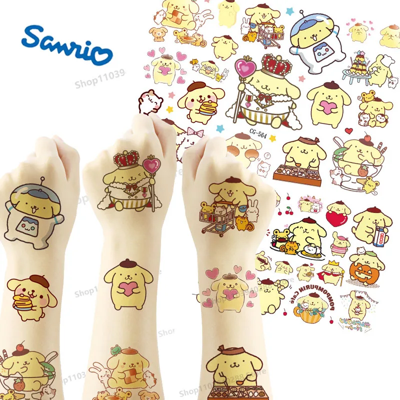 Kawaii Sanrio Kids Tattoo Stickers Cute Cartoon Anime Dog stick Birthday Party Accessory Supplies Decoration for Kids Toys Gift
Kawaii Sanrio Kids Tattoo Stickers Cute Cartoon Anime Dog stick Birthday Party Accessory Supplies Decoration for Kids Toys Gift