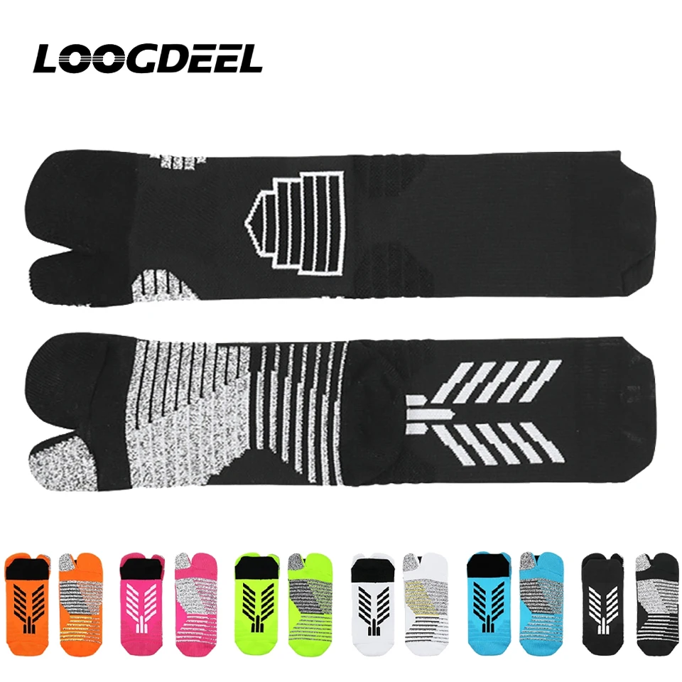 Loogdeel Split-toe Two-finger Sports Socks Professional Competition Training Towel-bottom Soccer Socks Anti-friction Quick-dry
Loogdeel Split-toe Two-finger Sports Socks Professional Competition Training Towel-bottom Soccer Socks Anti-friction Quick-dry