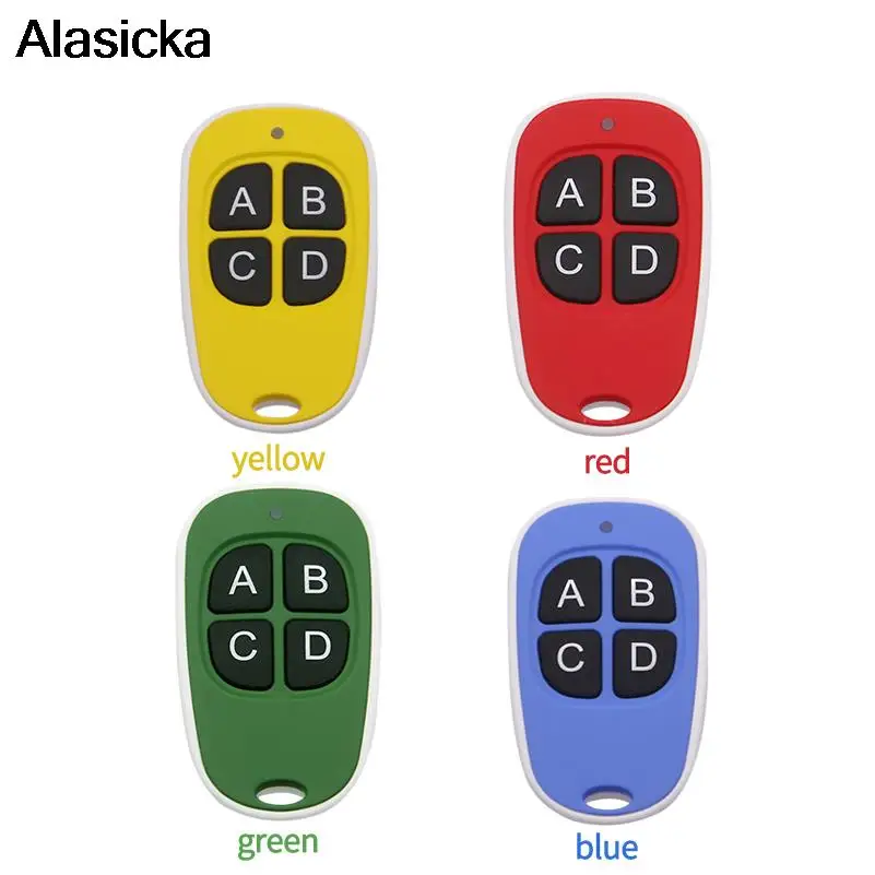 Garage Door Remote Control 433MHz 4 Keys Copy Universal Remote Control Cloning Electric Gate Remote Controller Duplicator Key
Garage Door Remote Control 433MHz 4 Keys Copy Universal Remote Control Cloning Electric Gate Remote Controller Duplicator Key