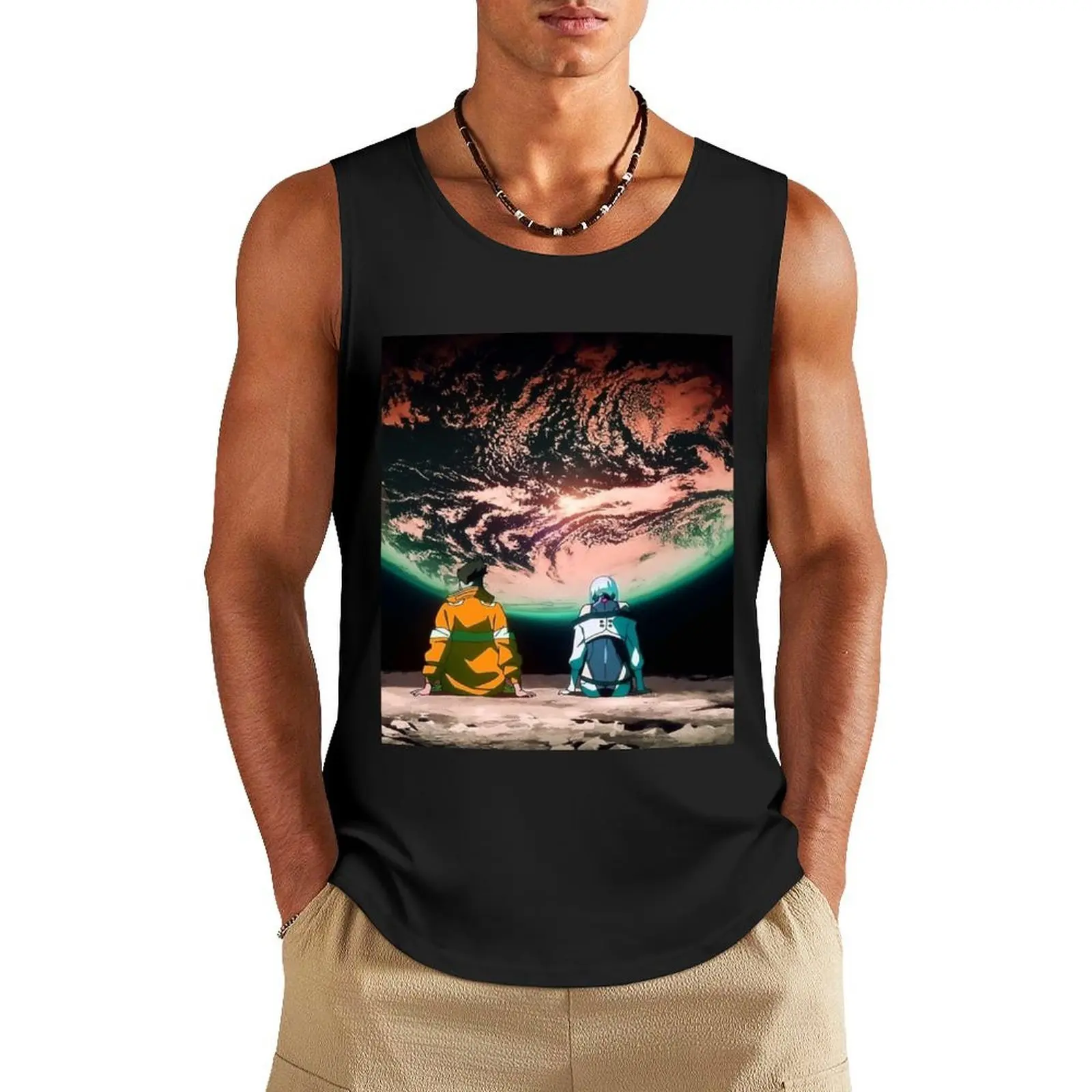 Cyberpunk Edgerunners David and Lucy full moon Tank Top gym for men man vest muscular man T-shirts men
Cyberpunk Edgerunners David and Lucy full moon Tank Top gym for men man vest muscular man T-shirts men