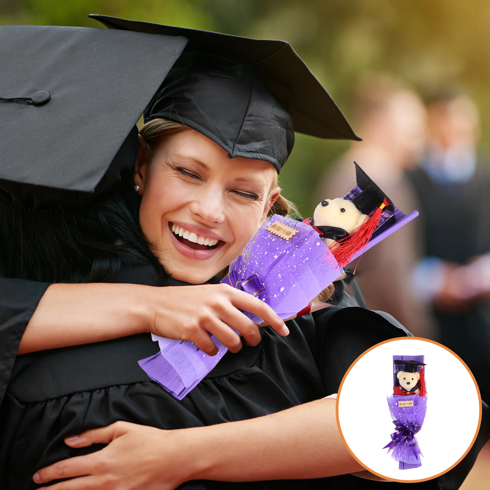 Bear Bouquet Grad Graduation Animal Toy Flower Decorations Purple Commencement Presents Miss
Bear Bouquet Grad Graduation Animal Toy Flower Decorations Purple Commencement Presents Miss
