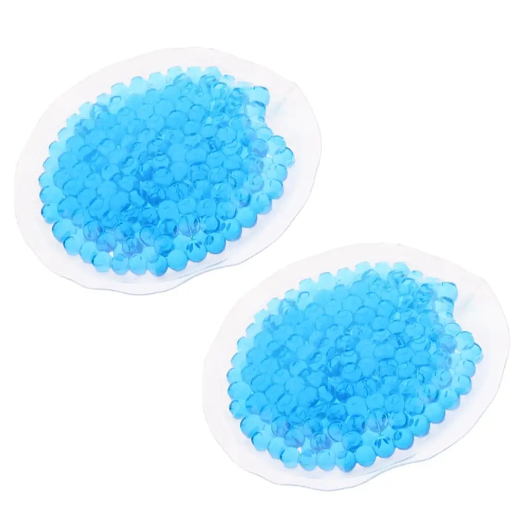 Hot Cold Compress Gel Beads Pack Blue Non Ice Therapy Bag for Swelling and Muscle Injuries
Hot Cold Compress Gel Beads Pack Blue Non Ice Therapy Bag for Swelling and Muscle Injuries