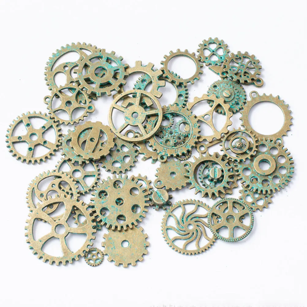 100G Vintage Gear Craft Decor Steampunk Alloy Pendant Rust Resistant Fine Detail Diy Jewelry Making Supplies For Necklace
100G Vintage Gear Craft Decor Steampunk Alloy Pendant Rust Resistant Fine Detail Diy Jewelry Making Supplies For Necklace