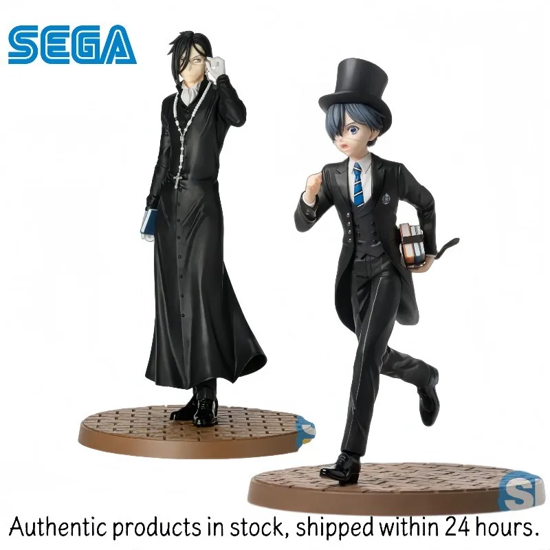 【In Stock】SEGA Black Butler Figure Set Sebastian Michaelis & Ciel Phantomhive Anime PVC Collectible Model 2PCS Desk Decor Gift
【In Stock】SEGA Black Butler Figure Set Sebastian Michaelis & Ciel Phantomhive Anime PVC Collectible Model 2PCS Desk Decor Gift