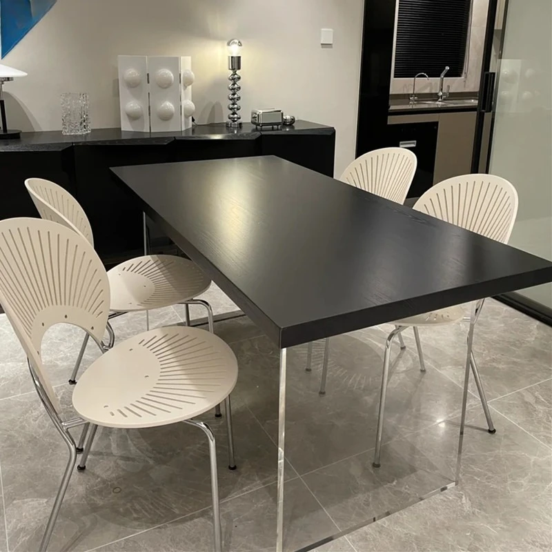 Suspended dining table, modern simple long table, suspended solid wood tea table, household desk desk
Suspended dining table, modern simple long table, suspended solid wood tea table, household desk desk