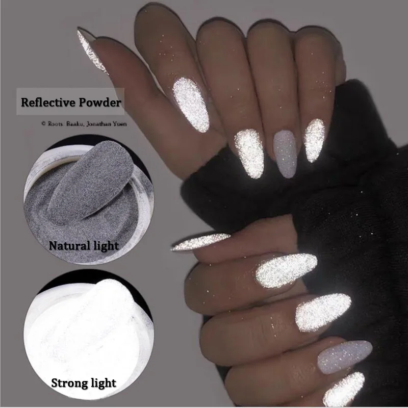 Disco Reflective Nail Powder Dust Nails UV Polish Glitter Holographic Nail Art Decoration Accessories Supplies
Disco Reflective Nail Powder Dust Nails UV Polish Glitter Holographic Nail Art Decoration Accessories Supplies