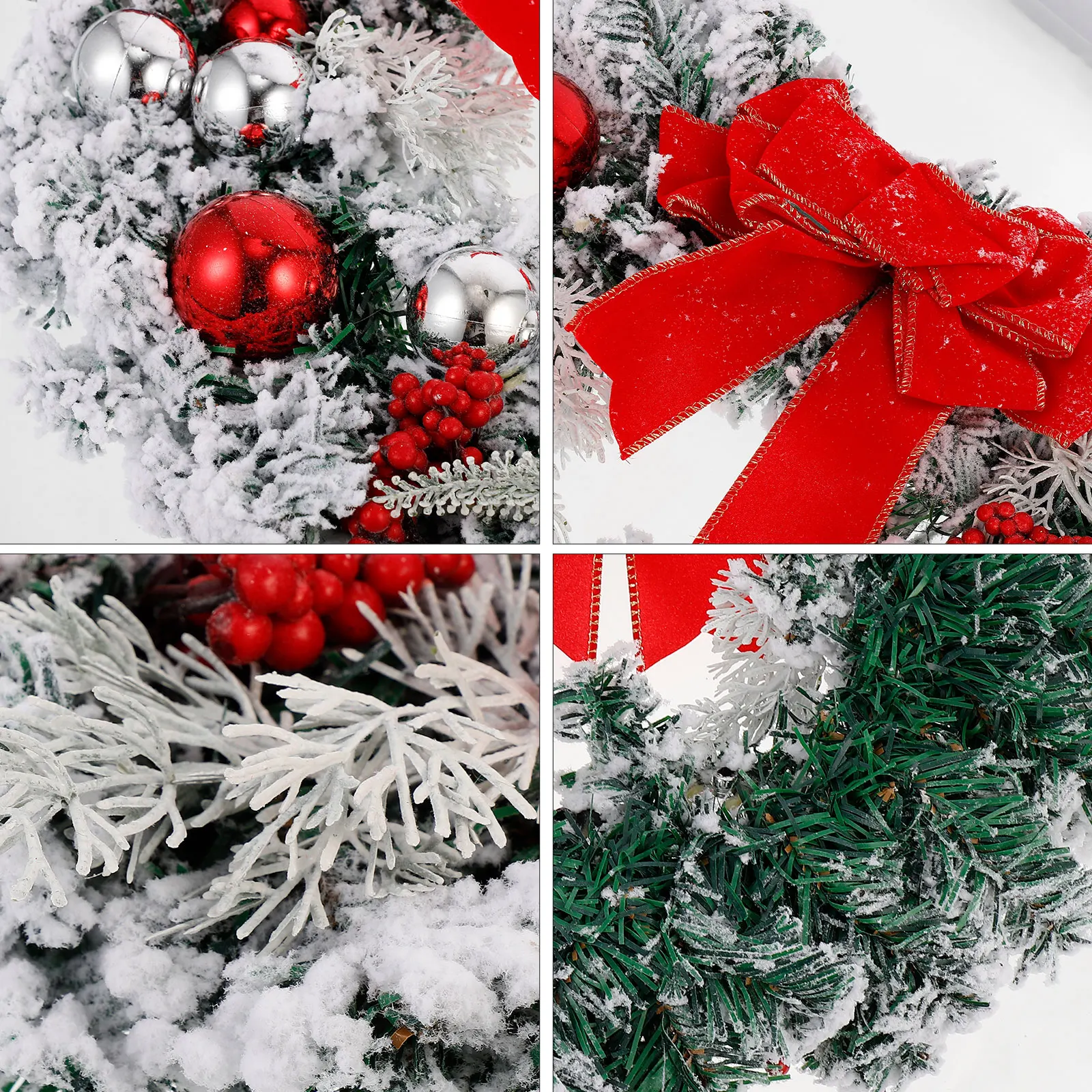 Christmas Wreath 35cm Red Artificial Garland Never Withering Excellent Durability Home Decoration Party Festival DIY Ornament
Christmas Wreath 35cm Red Artificial Garland Never Withering Excellent Durability Home Decoration Party Festival DIY Ornament
