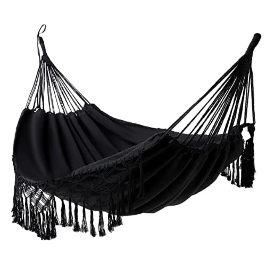 Hammock Double Hammocks for Outside Camping Cotton Canvas Fabric Brazilian Hammock Indoor Outdoor Hanging Suitable for 2 Adults
Hammock Double Hammocks for Outside Camping Cotton Canvas Fabric Brazilian Hammock Indoor Outdoor Hanging Suitable for 2 Adults