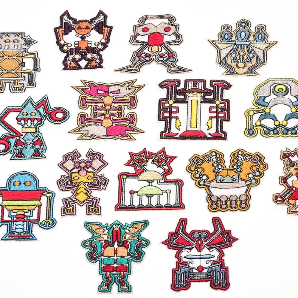 Cartoon Mecha Robot Embroidery Patch DIY Cloth Backpack Hat T-shirt Iron on Patches Applique Sticker Sewing Decor Repair Badge
Cartoon Mecha Robot Embroidery Patch DIY Cloth Backpack Hat T-shirt Iron on Patches Applique Sticker Sewing Decor Repair Badge
