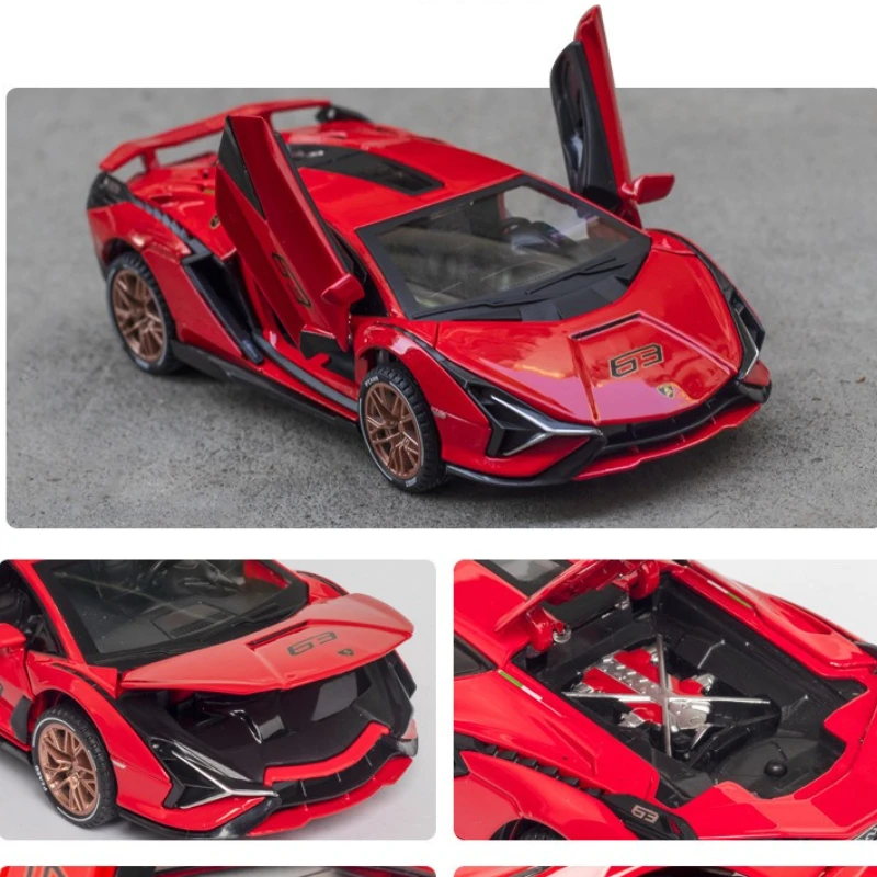 Sports Car Model 1:32 Rambo Lightning Track Sports Car Sound and Light, Toy Model Children's Gift Tabletop Ornament
Sports Car Model 1:32 Rambo Lightning Track Sports Car Sound and Light, Toy Model Children's Gift Tabletop Ornament