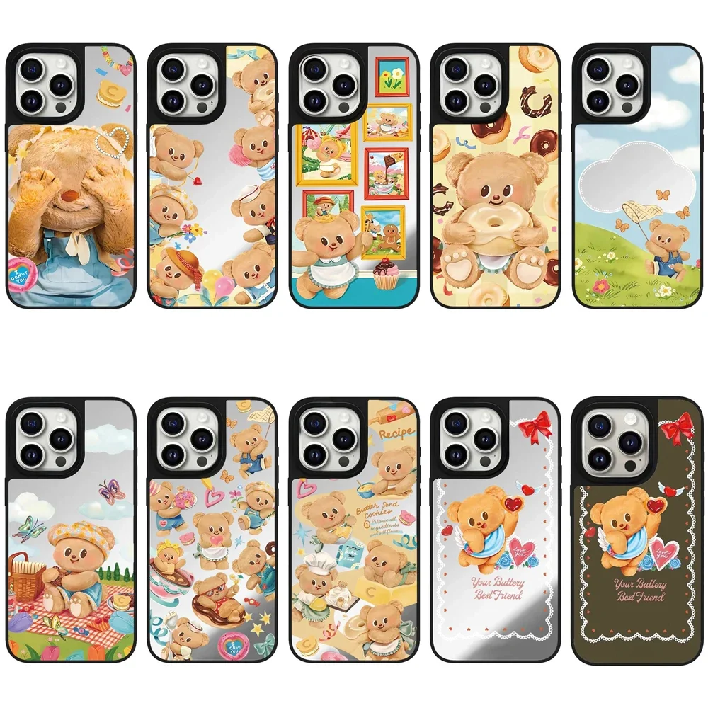 Cartoon Donut Bear Mirror Surface iPhone 12 13 14 15 16 Pro Max Case - Protective IPhone Case with MagSafe
Cartoon Donut Bear Mirror Surface iPhone 12 13 14 15 16 Pro Max Case - Protective IPhone Case with MagSafe
