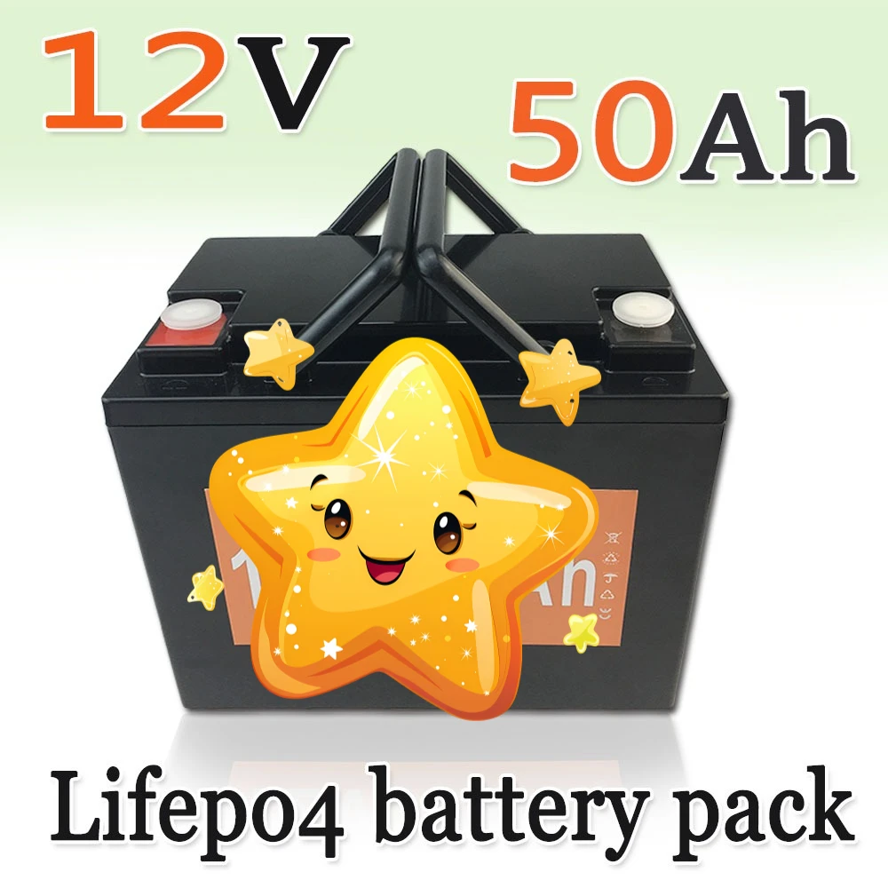 Lifepo4 Power Supply 12V Multipurpose 50Ah Battery Pack for Children's Toy Car, Solar Street Lights Andother Small Equipment
Lifepo4 Power Supply 12V Multipurpose 50Ah Battery Pack for Children's Toy Car, Solar Street Lights Andother Small Equipment