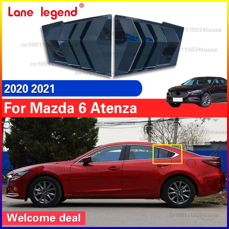 Window Louver for Mazda 6 ATENZA 2020-2021 Side Vent Trim Car Rear Window Shutter Cover Trim Accessories Body kit
Window Louver for Mazda 6 ATENZA 2020-2021 Side Vent Trim Car Rear Window Shutter Cover Trim Accessories Body kit