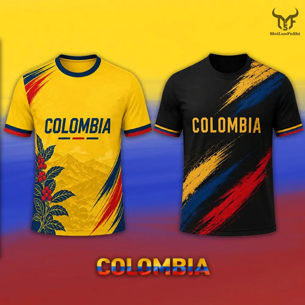Colombia Flag 3D Print T-shirt Summer Outdoor Sports Quick Dry Breathable Football Jersey Men Women Street Fashion Casual Tops
Colombia Flag 3D Print T-shirt Summer Outdoor Sports Quick Dry Breathable Football Jersey Men Women Street Fashion Casual Tops