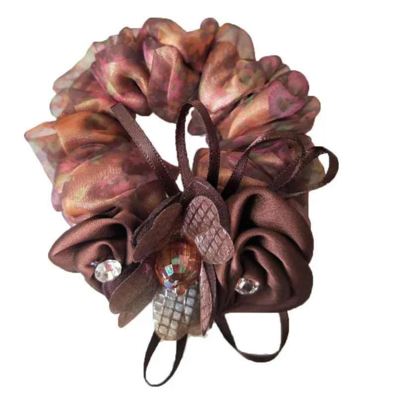 Korean Pearl Bun Versatile Silk Fabric Ring Women'S Tie Elastic Hair Accessory
Korean Pearl Bun Versatile Silk Fabric Ring Women'S Tie Elastic Hair Accessory