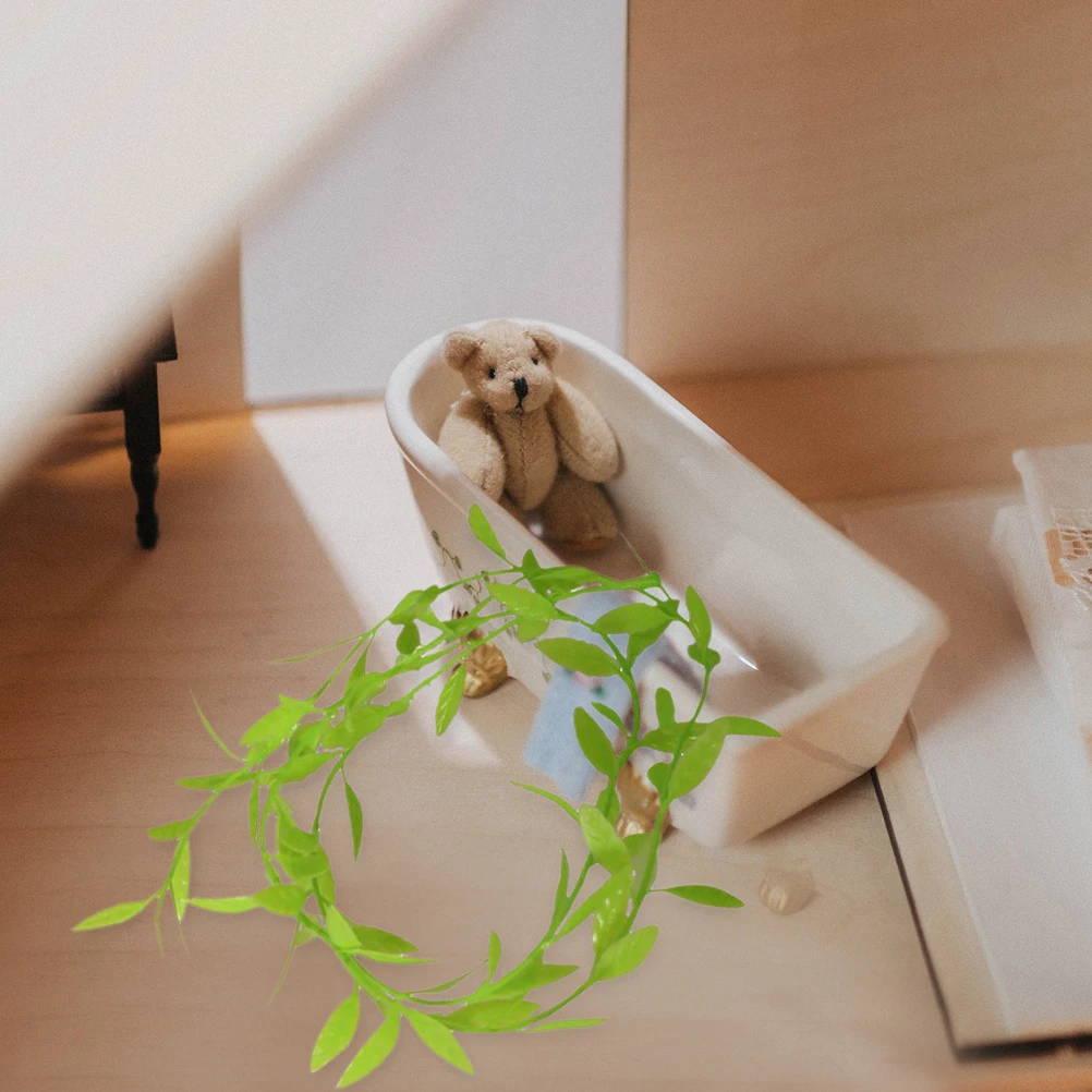 3pcs Realistic Mini Artificial Grape Vines Dollhouse Decorative Greenery Faux Small Plants Miniature Garden Accessories
3pcs Realistic Mini Artificial Grape Vines Dollhouse Decorative Greenery Faux Small Plants Miniature Garden Accessories
